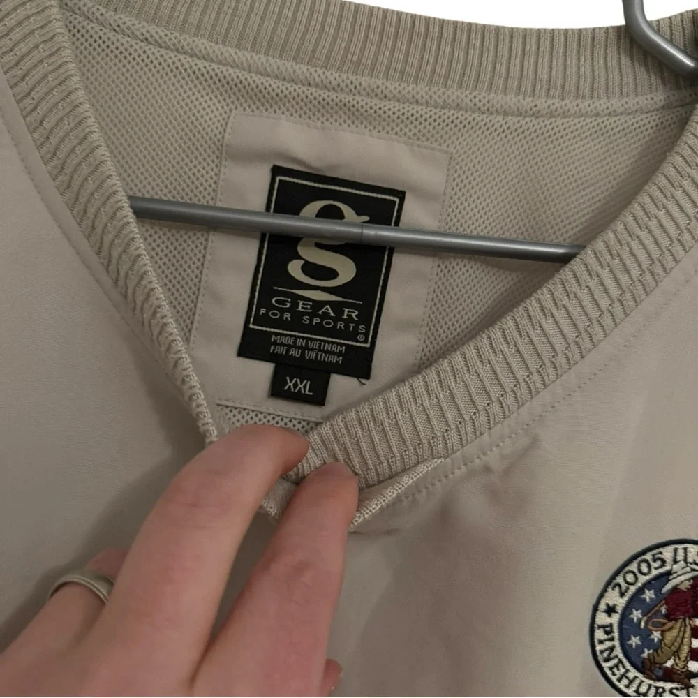 Gear For Sports Vintage US Open Pinehurst Golf Pullover Windbreaker XXL Y2K